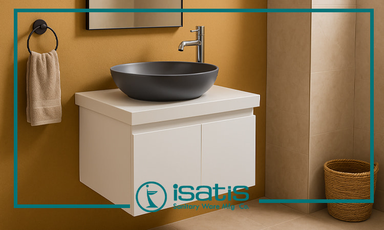 روشویی کابینتی برند ایساتیس
